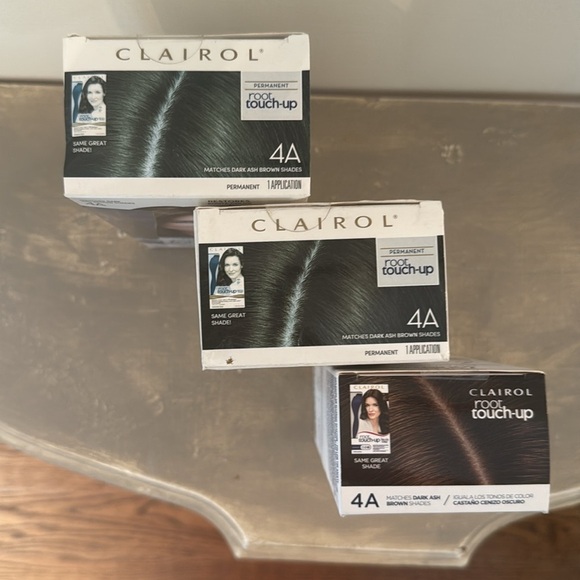 (3) Clairol Root Touch-Up Permanent Hair Dye, 4A Dark Ash Brown Hair (3 BOXES) - Picture 8 of 8